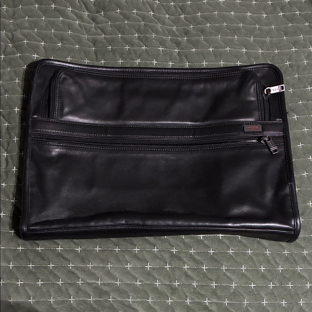 Black Leather Men's Bag